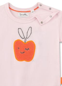 Preview: T-Shirt rosa Apfel